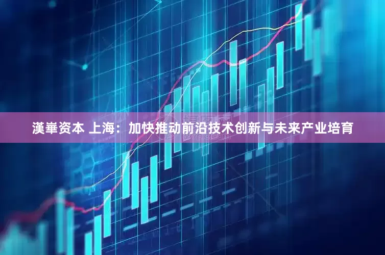 漢崋资本 上海：加快推动前沿技术创新与未来产业培育